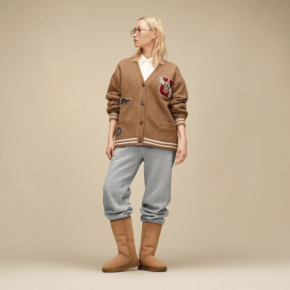 UGG Australia Classic Tall Chestnut Sheepskin Boots Tan Women’s Size 8 W